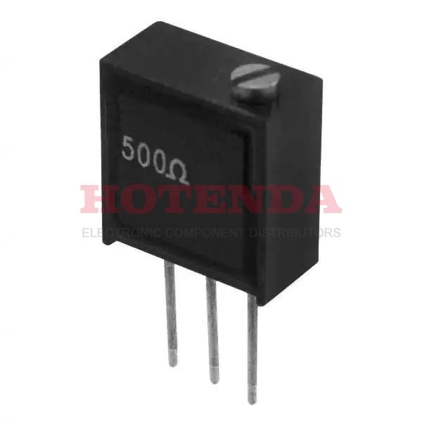 Y00692K00000K0L - TRIMMER 2K OHM 0.25W PC PIN TOP
