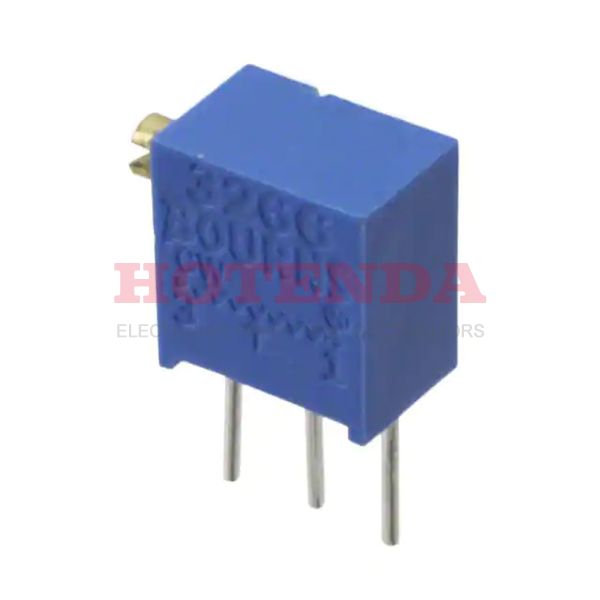 3266Z-1-105 - Trimmer Resistors - Through Hole 1/4 1Mohms 10% SQ W/Standoff Sealed