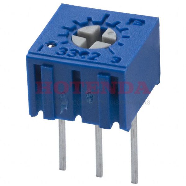3362U-1-303RLF - Trimmer Resistors - Through Hole 1/4 SQ TRIMPOT 30K ST CERMET