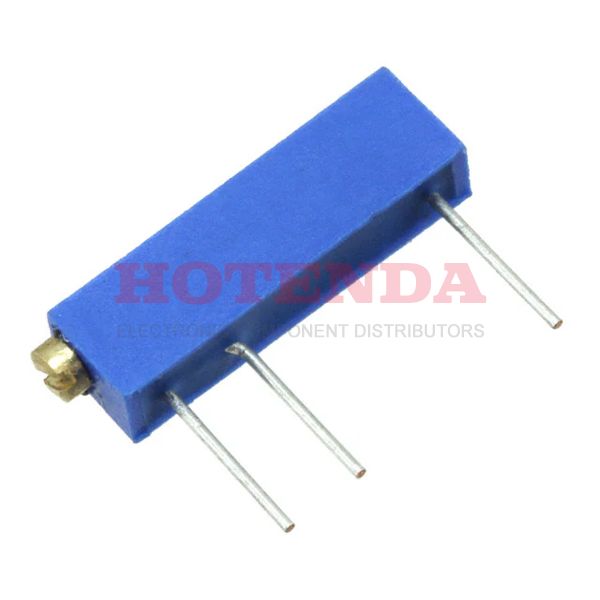 3082P-1-503LF - Res Cermet Trimmer 50K Ohm 10% 0.3W 10(Elec)/12(Mech)Turn 1.91mm (13.72 X 2.5 X 3.8mm) Pin Thru-Hole Tube