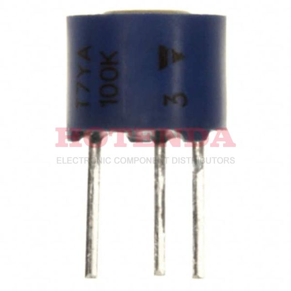 T7YA104MB40 - TRIMMER 100K OHM 0.5W PC PIN TOP