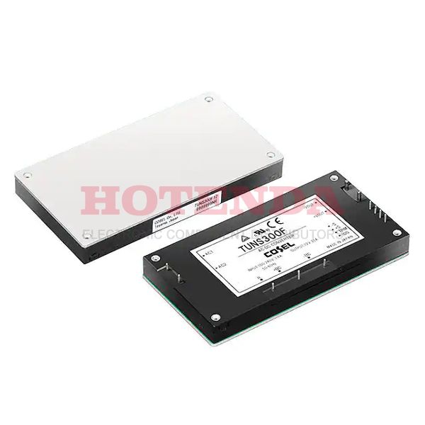 TUNS300F28 - PowerSupply; AC-DC; 28V@11A; 85-264V In; Enclosed; PanelMnt; Telecom; TUNS Series