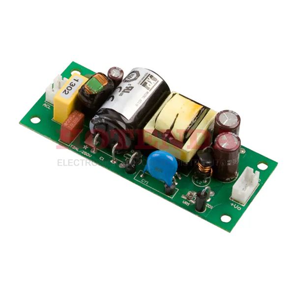 ECL15UD03-T - XP POWER ECL15UD03-TAC/DC Open Frame Power Supply, Ultra Compact, Adjustable, Fixed, 15W, 5V, 1.5A, 12VDC, 625mA