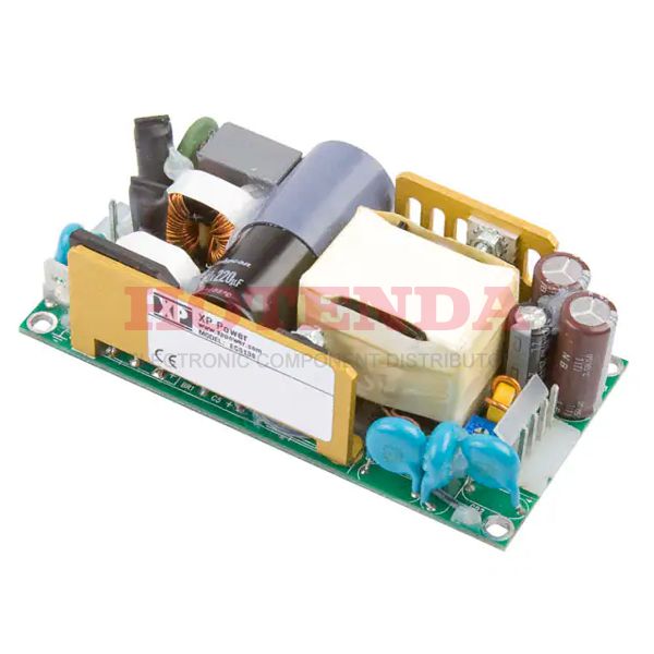 ECS130US12 - XP POWER ECS130US12AC/DC Open Frame Power Supply, Medical, Adjustable, Fixed, 80 V, 264 V, 130 W, 12 V, 10.9 A