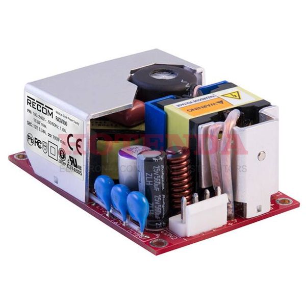 RACM100-15S/OF - CONV AC/DC 100W 85-264VIN 15VOUT