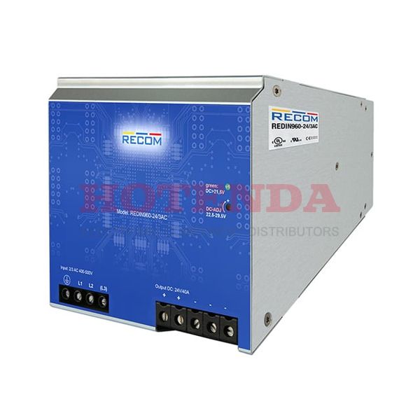 REDIN960-24/3AC - 960W AC/DC-CONVERTER 'POWERLINE'