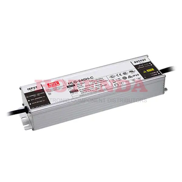 HLG-240H-C2100B - LED DRVR CC AC/DC 59-119V 2.1A