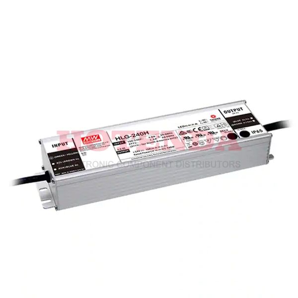 HLG-240H-12A - LED DRVR CC/CV AC/DC 8-16V 16A