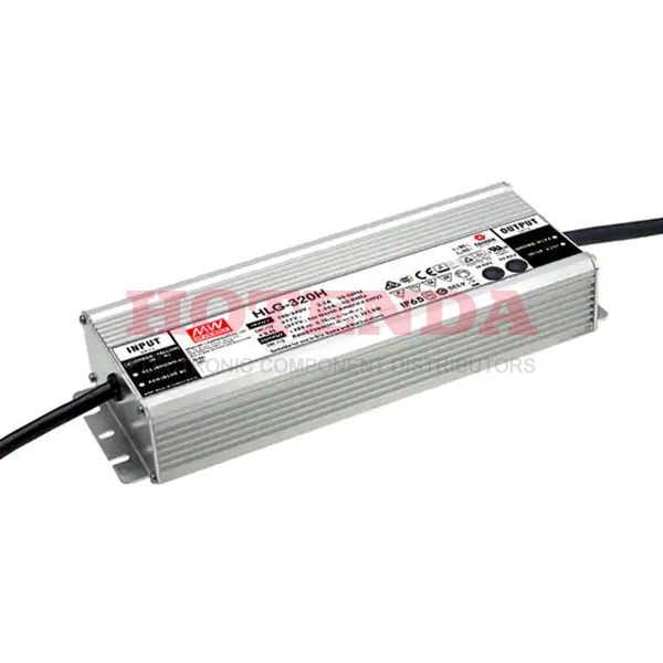 HLG-320H-48A - LED DRVR CC/CV AC/DC 43-52V 6.7A