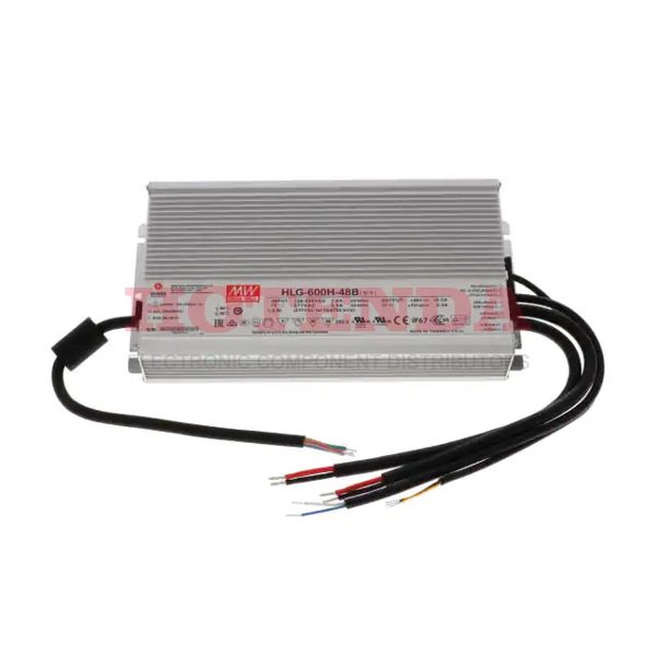 HLG-600H-48B - LED DVR CC/CV AC/DC 24-48V 12.5A