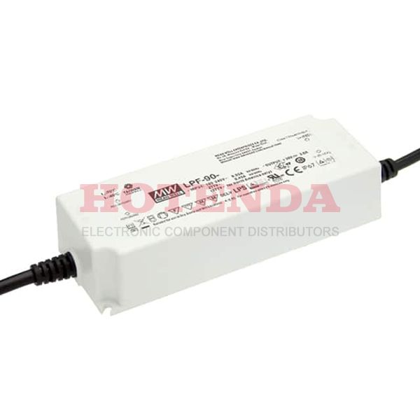 LPF-90-36 - LED DVR CC/CV ACDC 21.6-36V 2.5A