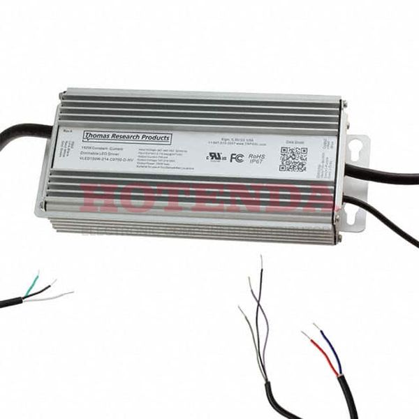 VLED150W-214-C0700-D-HV - LED DRVR CC AC/DC 107-214V 700MA