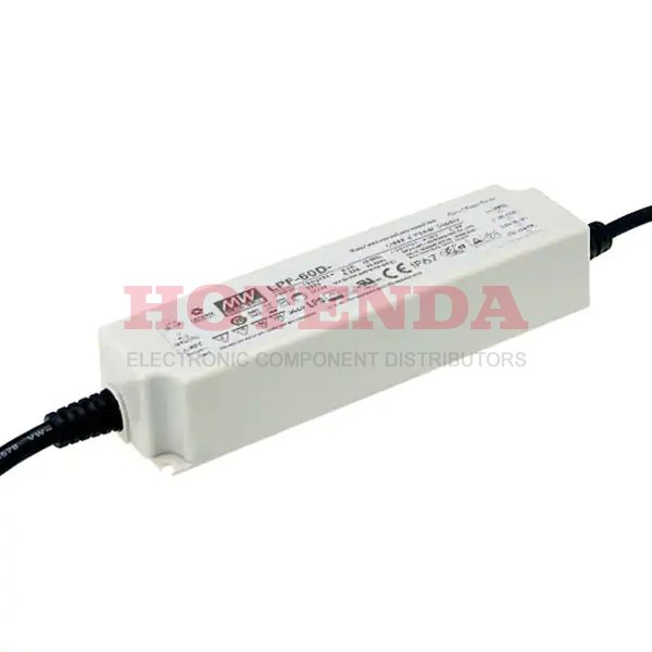 LPF-60D-20 - LED DRIVER CC AC/DC 12-20V 3A