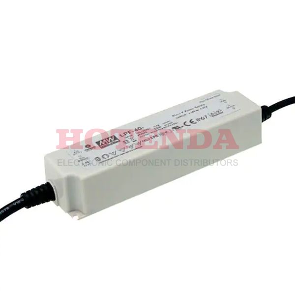LPF-40-15 - LED DRVR CC/CV AC/DC 9-15V 2.67A