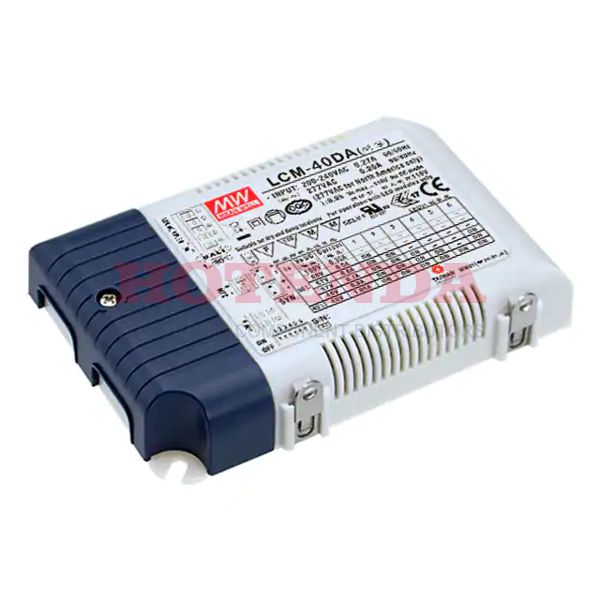 LCM-40DA - LED DRVR CC AC/DC 2-100V 1.05A