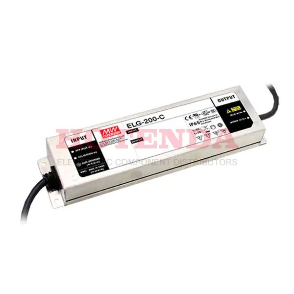 ELG-200-C700 - LED DRVR CC AC/DC 142-286V 700MA