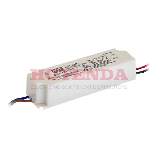 LPV-20-5 - LED DRIVER CV AC/DC 5V 3A