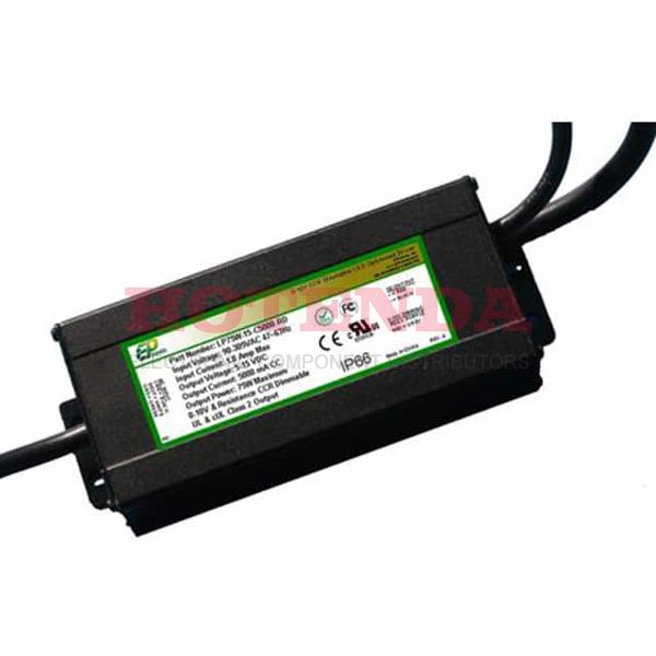 LP75W-72-C1050-RD - Power Supply; AC-DC; [email protected]; 90-305VIn; Encapsulated; LED Driver; 75W; PFC; LP Series