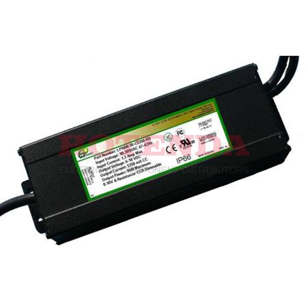 LP96W-46-C2100-RD - Power Supply; AC-DC; [email protected]; 90-305V In; Encapsulated; LED Driver; 96W; PFC; LP Series