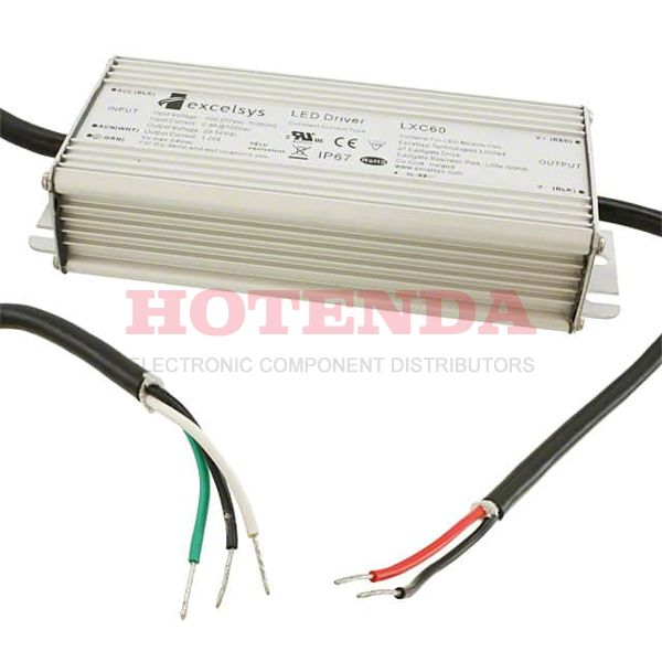 LXC60-0700SW - LED DRIVER CC AC/DC 43-86V 700MA