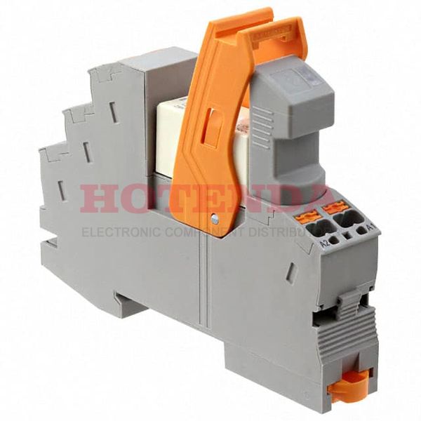 2903327 - Phoenix Contact DPDT DIN Rail Non-Latching Relay, 230V ac Coil, 50 mA