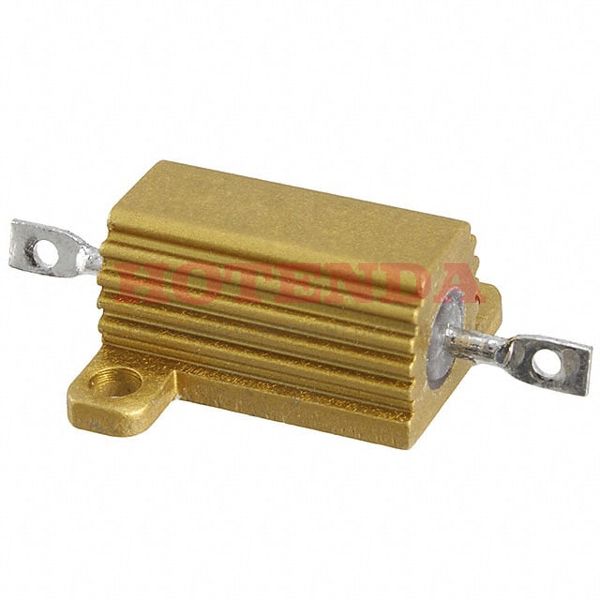 RER60F2000RC02 - Res Wirewound 200 Ohm 1% 5W ±20ppm/C 0.01% Aluminum Housed AXL Flange Mount Card Pack