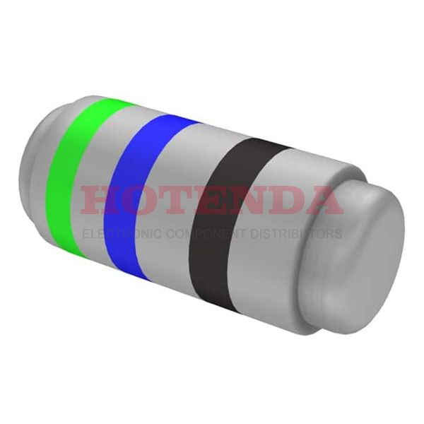 MCP100JR-56R - RES SMD 56 OHM 5% 1W MELF