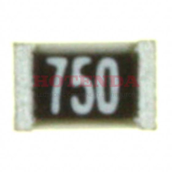 RGH2012-2E-P-750-B - RES SMD 75 OHM 0.1% 1/4W 0805