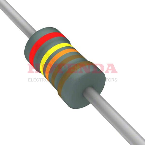 RNF14FTD2K43 - RES 2.43K OHM 1/4W 1% AXIAL