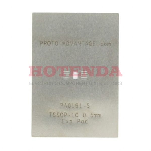 PA0191-S - TSSOP-10-EXP-PAD STENCIL