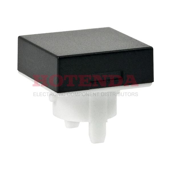 AT485A - CAP PUSHBUTTON SQUARE BLACK