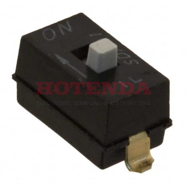 SDA01H1SBD - SWITCH SLIDE DIP SPST 25MA 24V