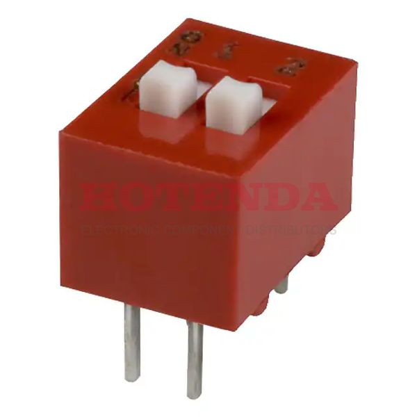 78B02S - SWITCH SLIDE DIP SPST 150MA 30V