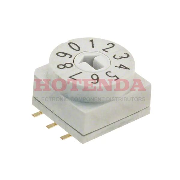 RDTAR10S1R - SWITCH ROTARY DIP BCD 150MA 42V