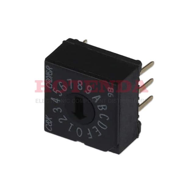 CRD16RM0CB - SWITCH ROTARY DIP HEX 0.40VA 20V