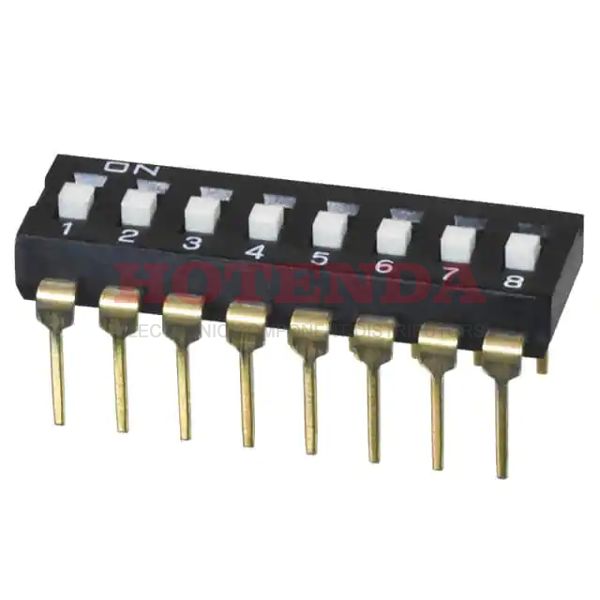 DS04-254-2L-08BK - DS04-254-2L-08BK datasheet pdf and DIP Switches product details from CUI Devices stock available on our website