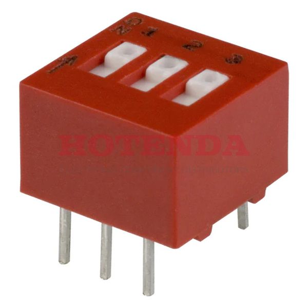 78RB03S - SWITCH SLIDE DIP SPST 150MA 30V