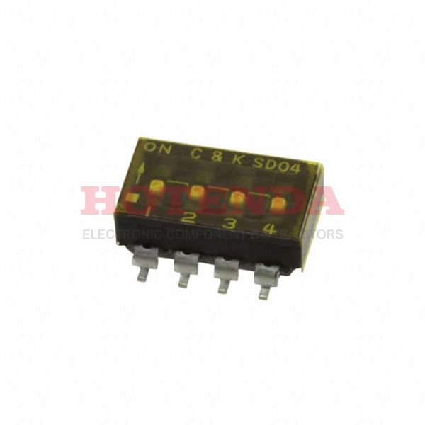 SD04H0SBR - SD04H0SBR datasheet pdf and DIP Switches product details from C&amp;K stock available on our website