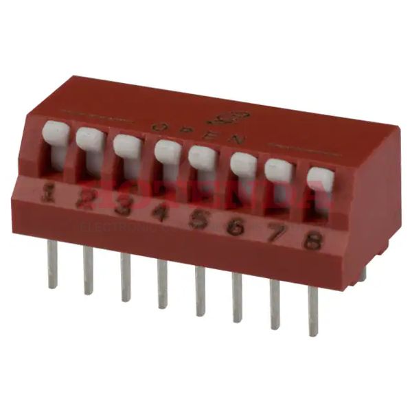 76PSB08 - SWITCH PIANO DIP SPST 150MA 30V