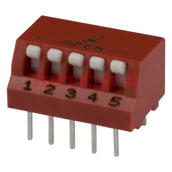 76PSB05 - SWITCH PIANO DIP SPST 150MA 30V