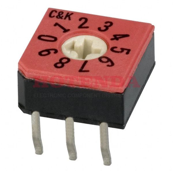 CD10RM0CK - SWITCH ROTARY DIP BCD 0.40VA 20V