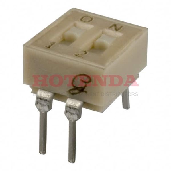 90B02S - SWITCH 2 POS DIP AUTODIP SEALED
