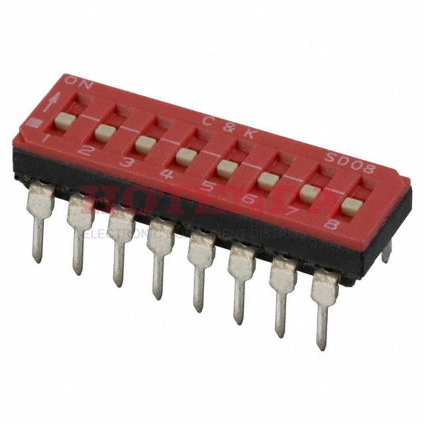 SD08H0K - SD08H0K datasheet pdf and DIP Switches product details from C&amp;K stock available on our website