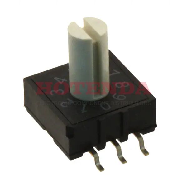 A6RS-161RS-P - SWITCH ROTARY DIP HEX 25MA 24V