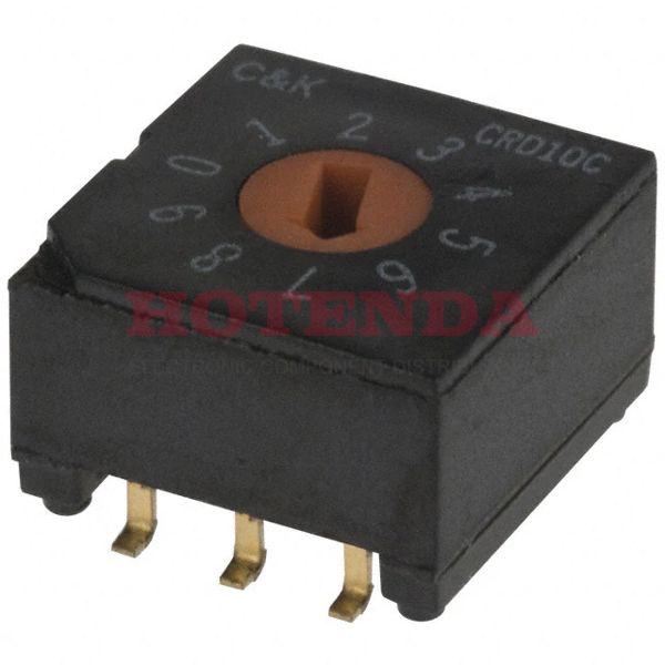 CRD10CM0SB - CRD10CM0SB datasheet pdf and DIP Switches product details from C&amp;K stock available on our website