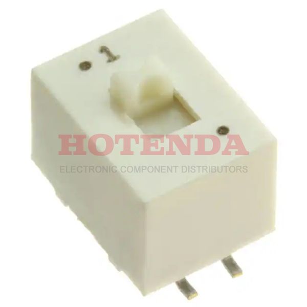 78HJ05GWT - Switch DIP ON OFF SPDT 5 Raised Slide 0.15A 30VDC Gull Wing 2000Cycles/SwitchCycles 2.54mm SMD Tube