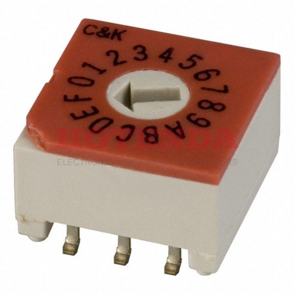 CRD16CM0SK - SW ROTARY DIP HEX COMP 0.4VA 20V