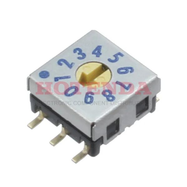 SMR7010C-1E - SW ROT DIP 10 POS REAL SMD