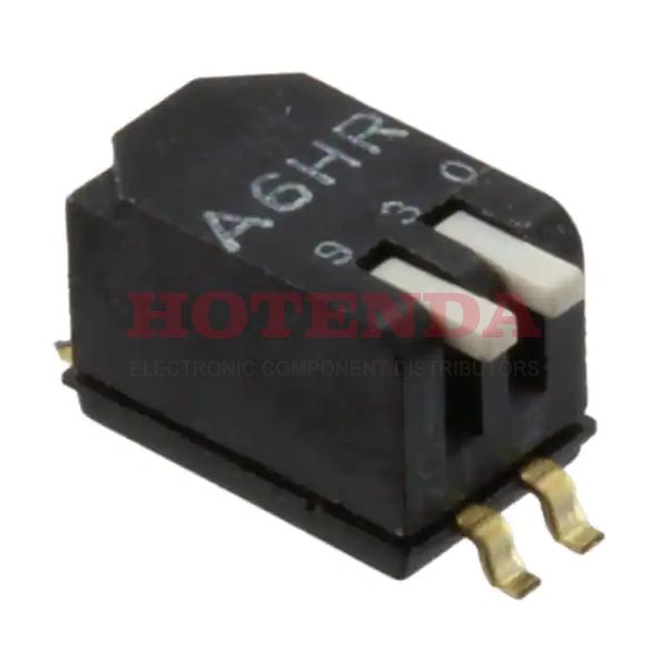 A6HR-2104 - SWITCH PIANO DIP SPST 25MA 24V