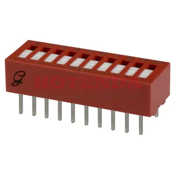76RSB10S - SWITCH ROCKER DIP SPST 150MA 30V